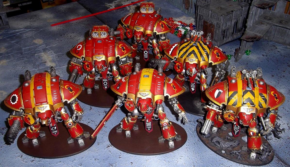 Imperial Knight, Krast, Mechanicum House Krast Gallery DakkaDakka